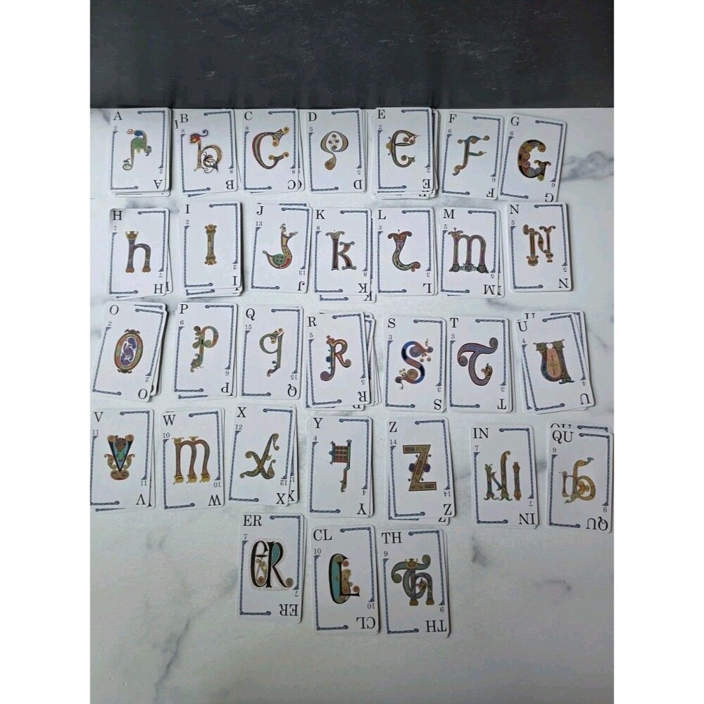 Quiddler Word Game USED - Picture 3 of 11